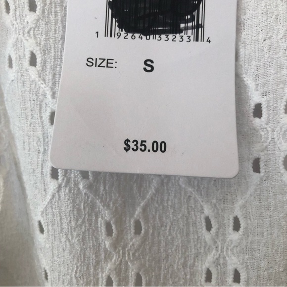 Stitch and Pine/ NWT/  White Lace Summer Dress / Size S - Picture 4 of 9